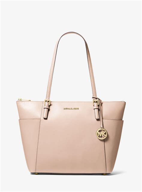 michael kors jet set large saffiano tote|michael kors large hamilton bag.